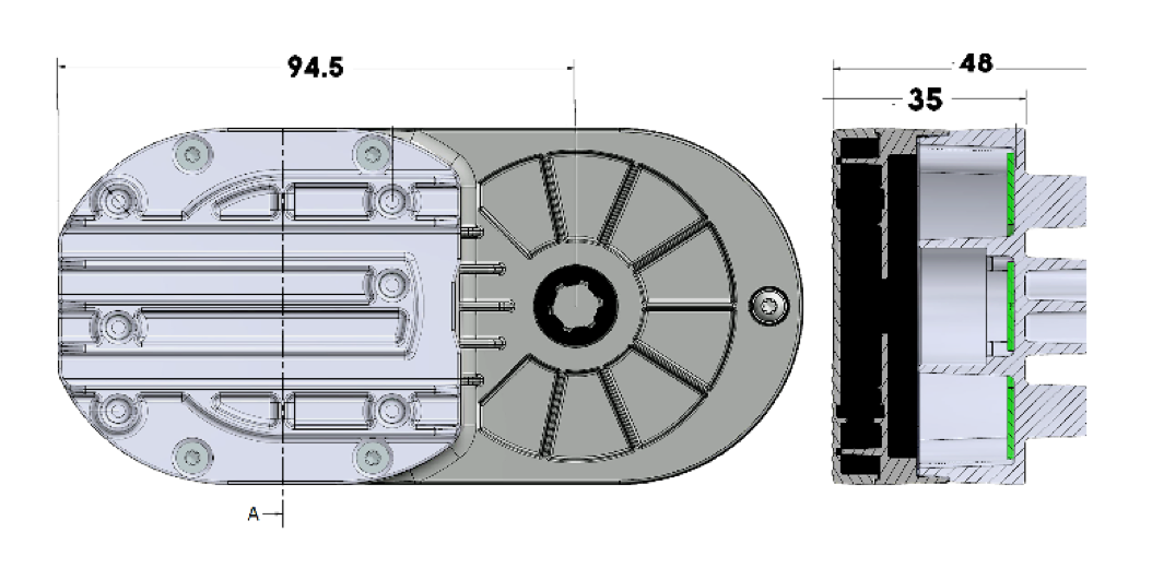 Motor und getriebe
