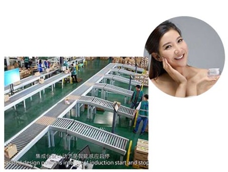 Versandlinien in einem chinesischen E-Commerce-Unternehmen