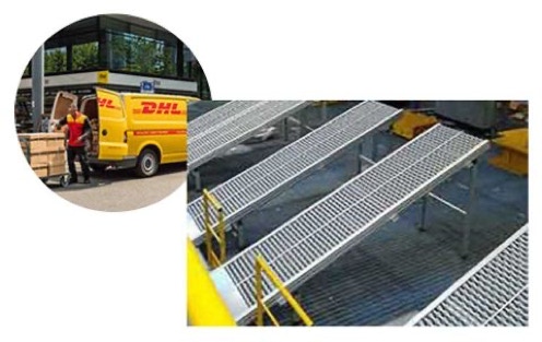 Schnelle Sortieranlagen sind für die Verteilung von Post und Paketen erforderlich. Die elektronisch gesteuerten Rutschen von Avancon konnten die Geschwindigkeit der eingehenden Sendungen von 1,5 m/s auf 0,3 m/s an der Entladestelle mit gemischten Waren in Größe und Gewicht reduzieren